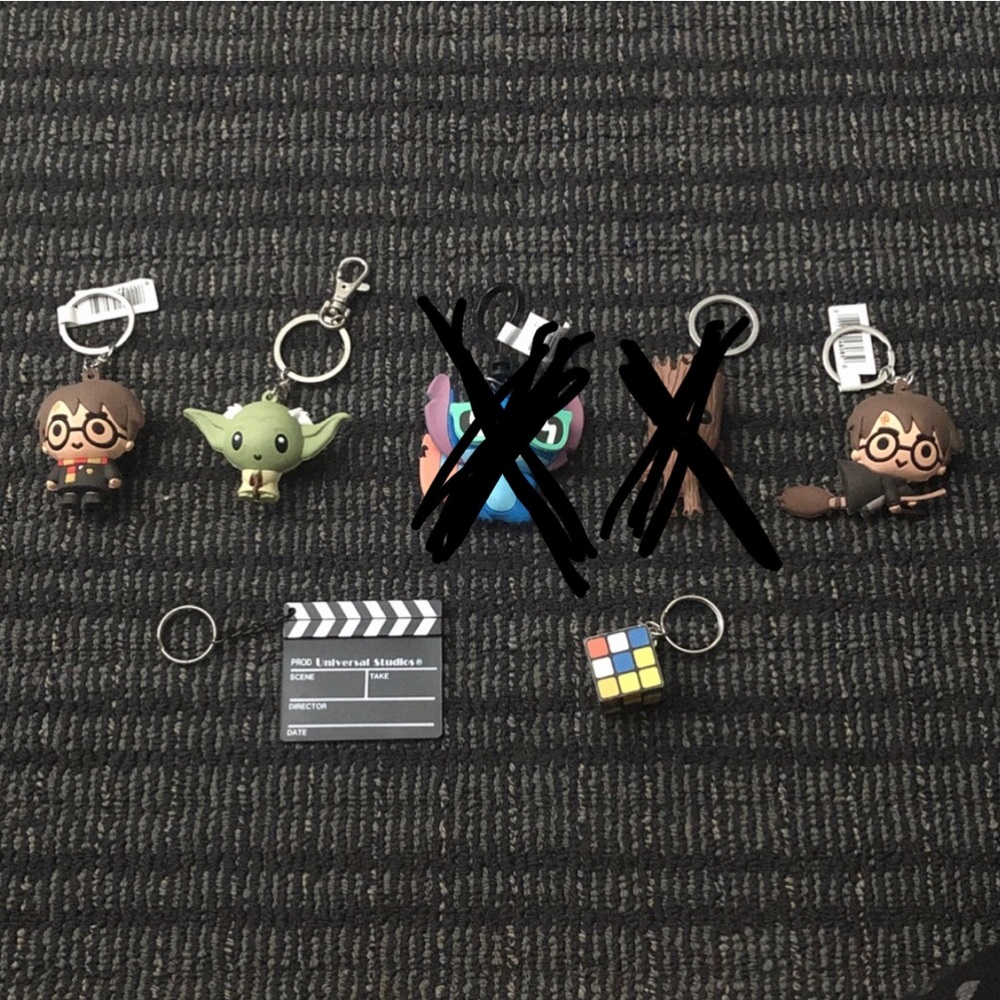 🍄 Choose by Size Keychains of Characters